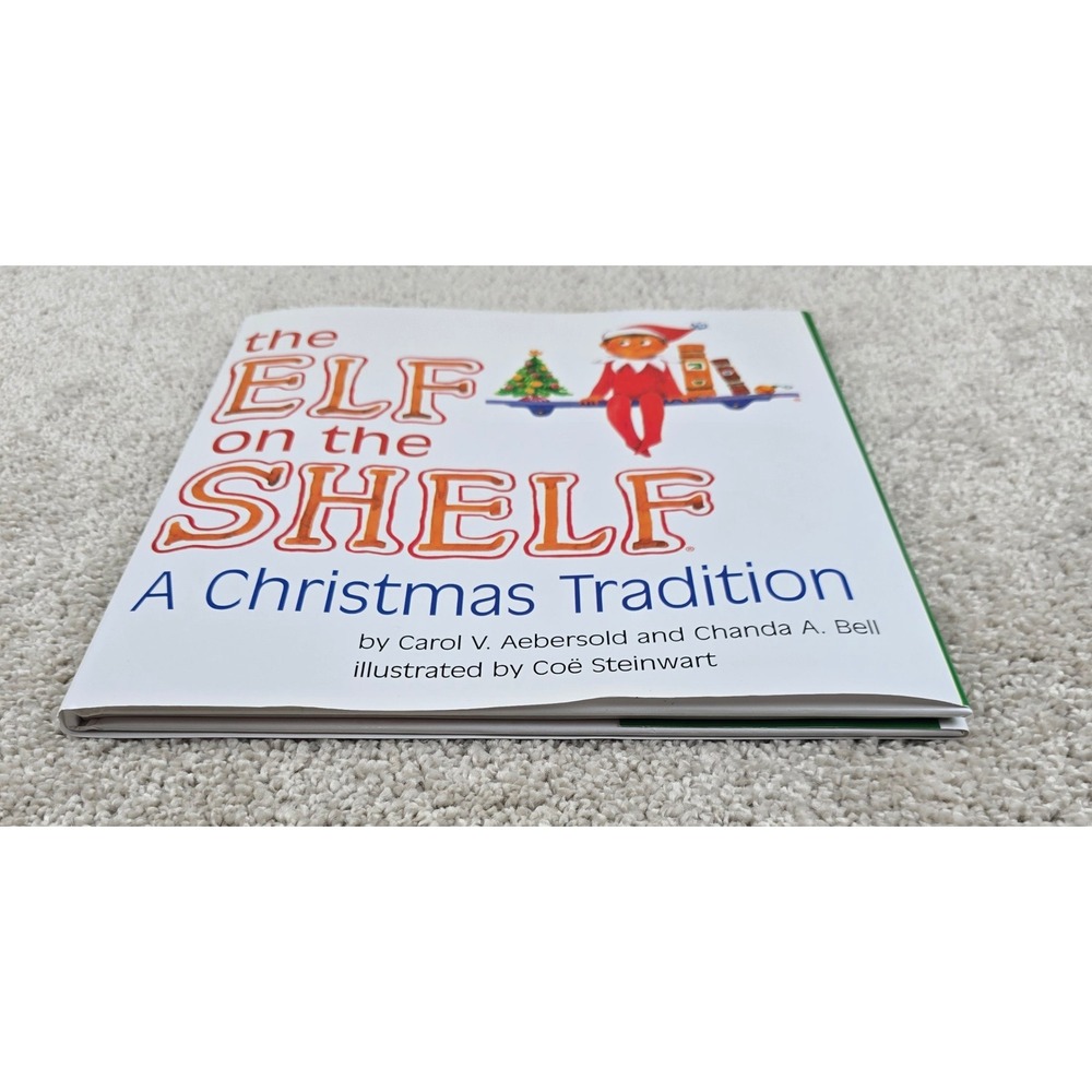 Elf on the Shelf A Christmas Tradition Book Only 2009 Aebersold Bell No Doll - Picture 2 of 4